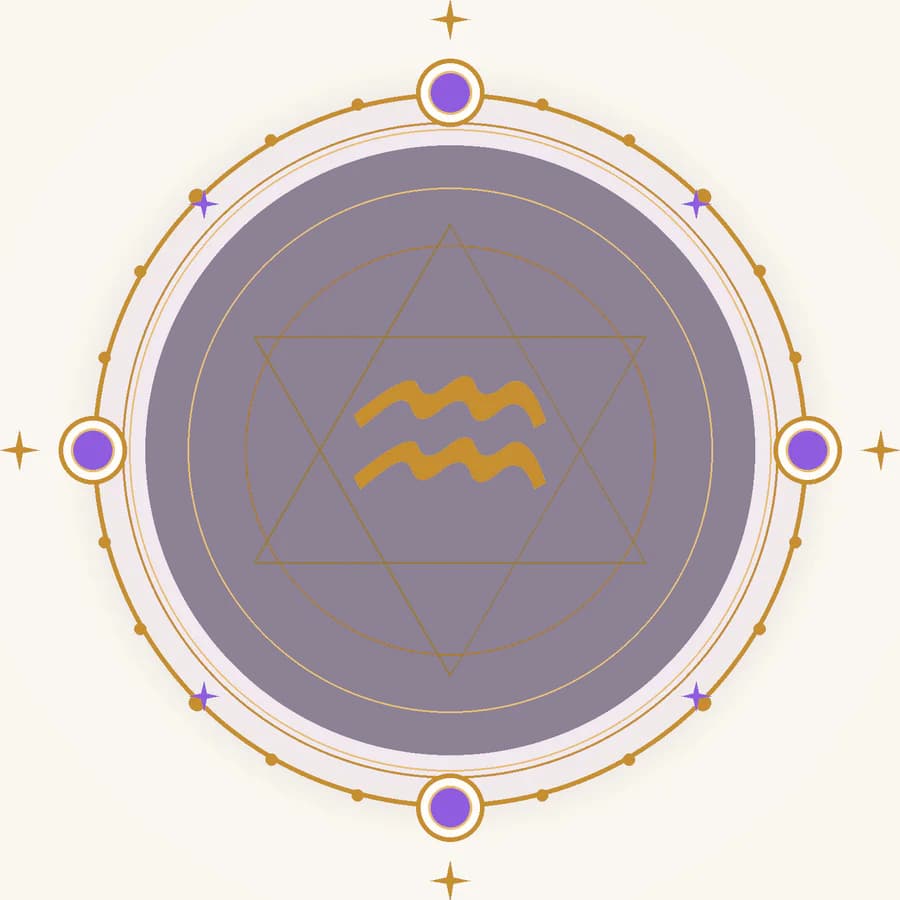 Aquarius — Astrology illustration number 11