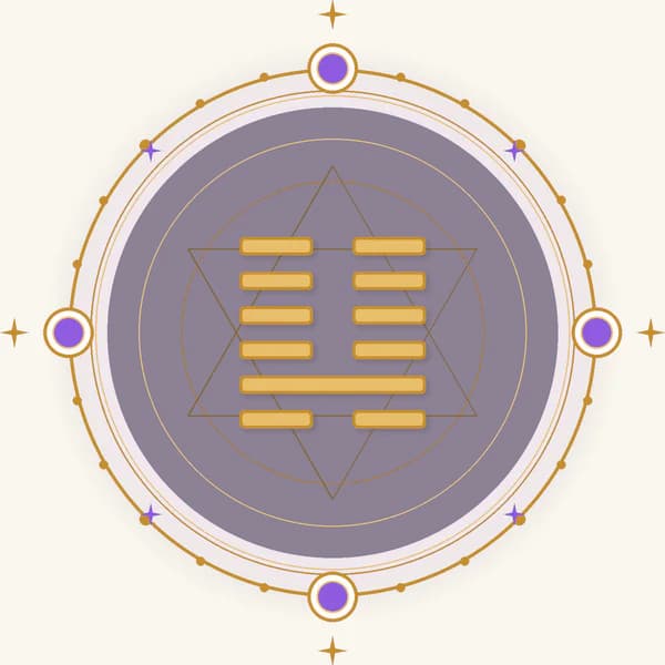 I Ching hexagram 7 — The Army