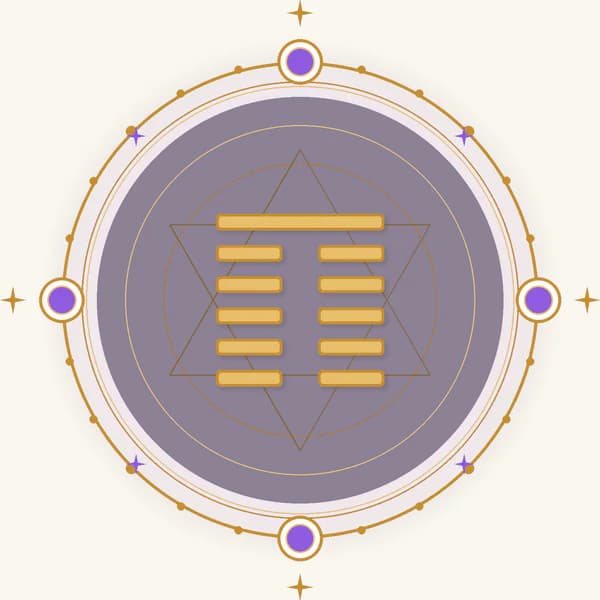 I Ching hexagram 23 — Splitting Apart