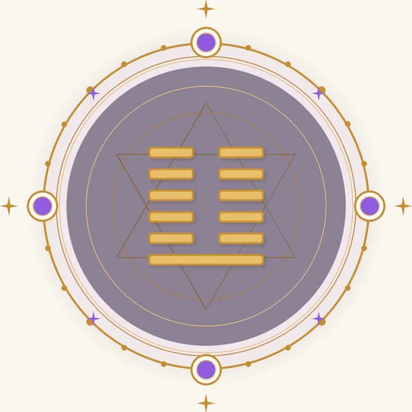 I Ching hexagram 24 — Return