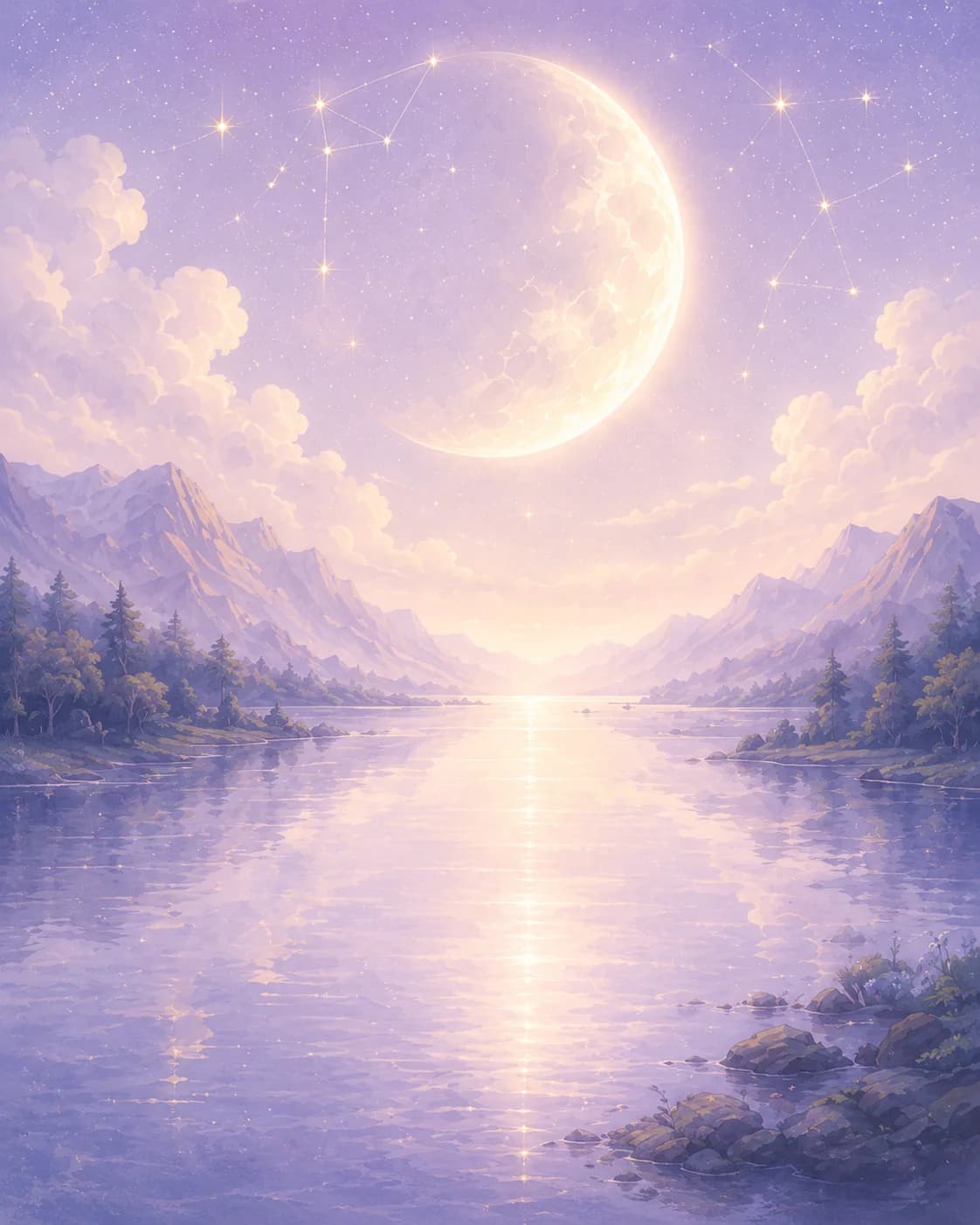 Moonlit MyGuidancia illustration for account access