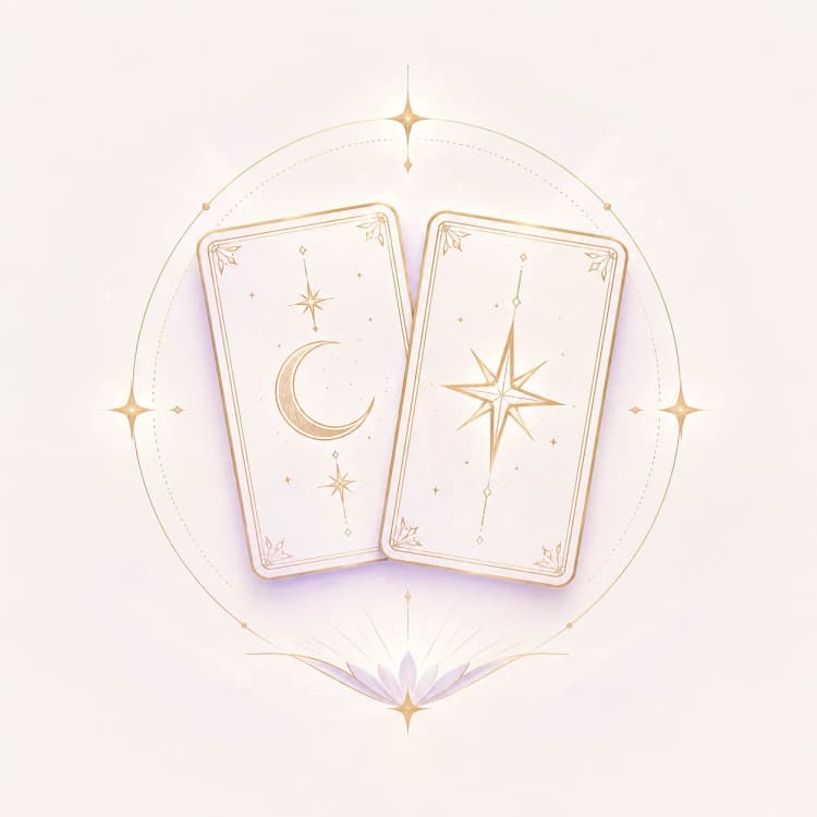 Illustration symbolique de tarot pour la guidance MyGuidancia
